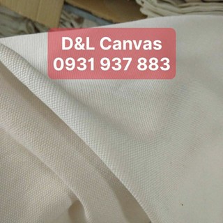 Vải bố canvas trắng tinh - Khổ 1m6 - Sản xuất Túi Vải Bố