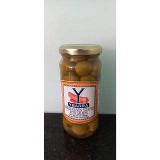 Trái Oliu Nhồi Cá Hồi Ybarra .Salmon Stuffed Olives 240g
