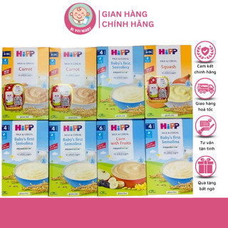 Bột ăn dặm hipp nhiều vị cho bé từ 4 tháng, hộp 250g