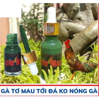 Super Max nuôi gà lỏn lẻn cự yếu nhát đá( lọ 10ml)