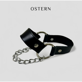Phụ kiện dây đai da xích giày ostern - phụ kiện cho zip boots thành harness boots - mã os09