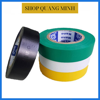 Băng dính điện xanh đỏ vàng trắng đen