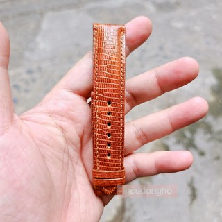 Dây Da Đồng Hồ Da Kỳ Đà Thật 100% Handmade Cao Cấp