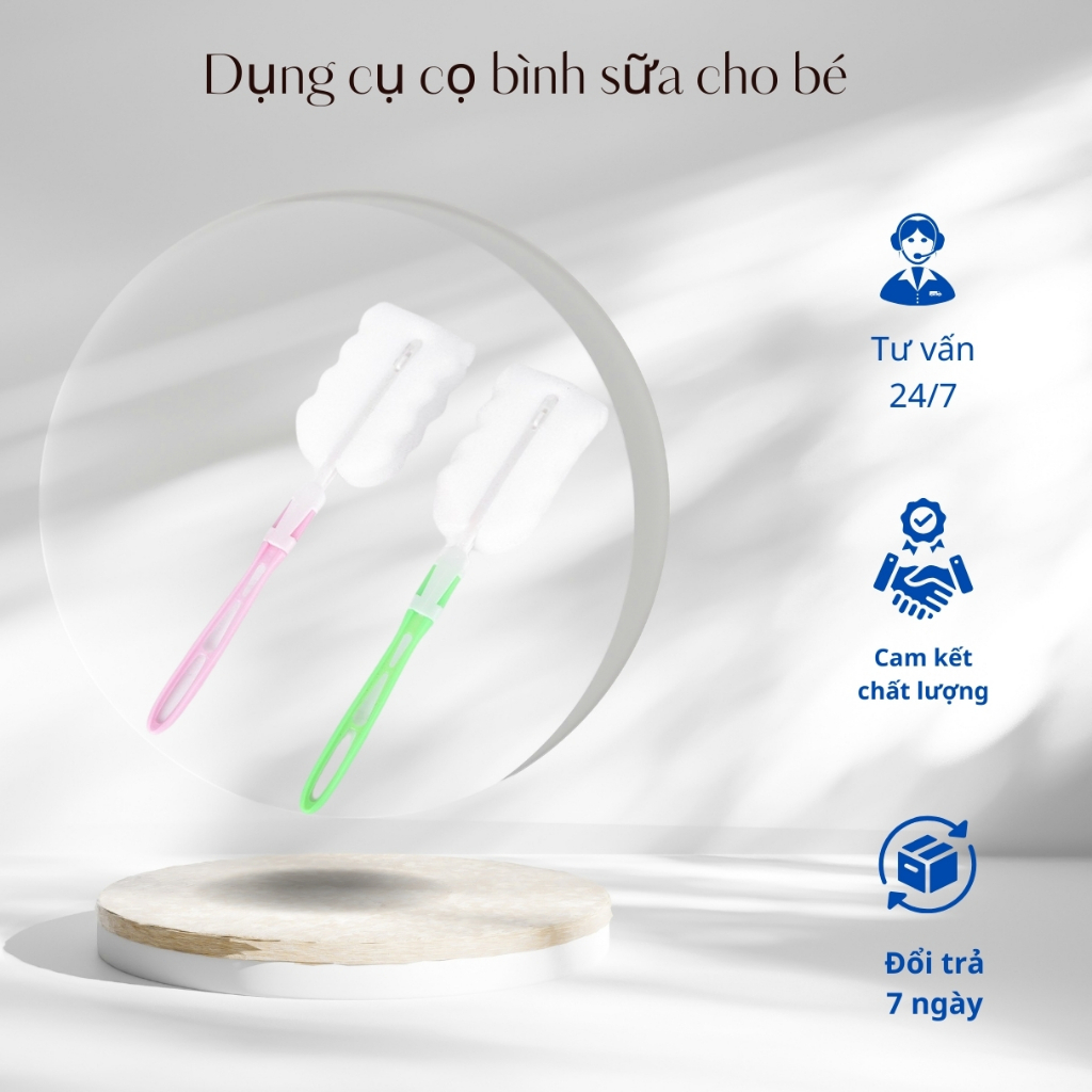 Cây cọ rửa bình sữa  đa năng