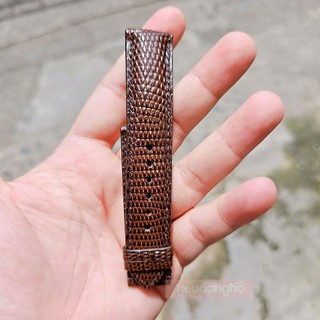 Dây Da Đồng Hồ Da Kỳ Đà Thật 100% Handmade Cao Cấp