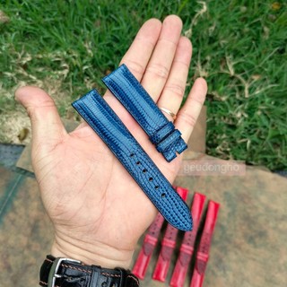 Dây Da Đồng Hồ Da Kỳ Đà Thật 100% Handmade Cao Cấp