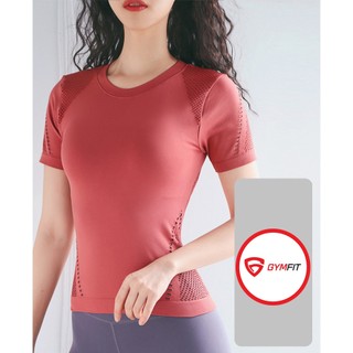 Cộc tay nữ đục lỗ basic dễ phối đồ