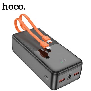 Sạc dự phòng 30000mAh Hoco J119B kèm dây sạc, sạc nhanh PD20w + QC3.0, màn LED hiển thị, sạc nhiều thiết bị cùng lúc
