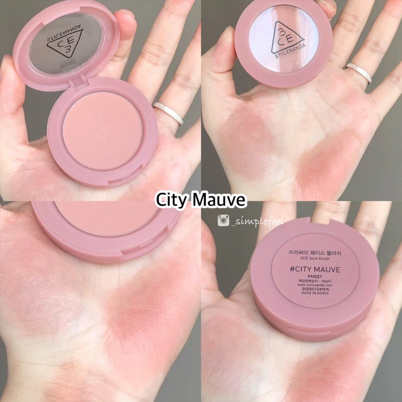 Má hồng 3ce City Mauve