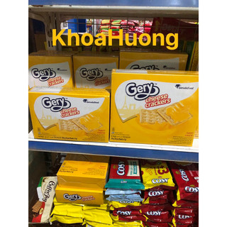 Bánh cracker phô mai Gery hộp 180g và 270g