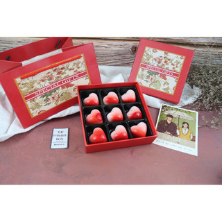 Socola valentine bon bon 9v + quà tặng 🎁 ngẫu nhiên (phấn mắt hoặc hoa sáp 1 bônạc