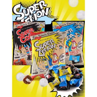 Kẹo siêu chua Super lemon, soda, cola Nhật Bản