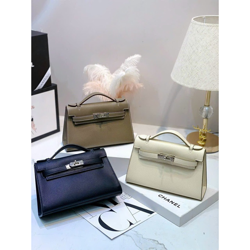 Túi Xách Hm Pot.cher SIze 21CM Bản Cao Cấp Fullbox Đủ 3 Màu Đen,Ghi Tây,Trắng