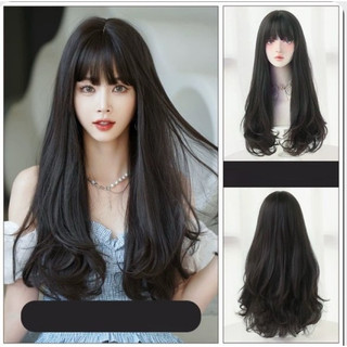 [TẶNG LƯỚI TRÙM] TÓC GIẢ NGUYÊN ĐẦU XOĂN ĐUÔI DÀI 60CM SIÊU ĐẸP DÀY DẶN
