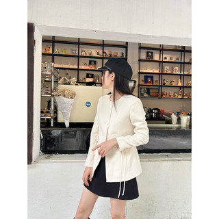 THE MAISON | Áo jacket nơ nữ tính Ribbon jacket