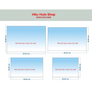 Decal Dán Hồ Cá Open Sky ADA