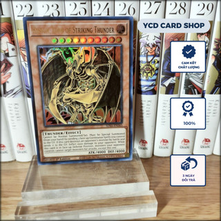 Thẻ bài Yugioh chính hãng Hamon, Lord of Striking Thunder - Ultra Rare