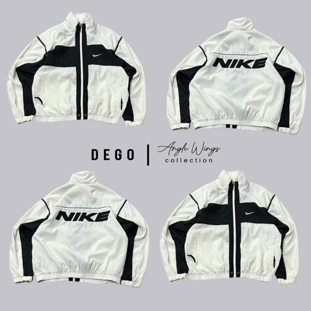 Áo khoác dù Nike cao cấp 2 lớp dày dặn,Áo khoác gió Local brand DEGO M01