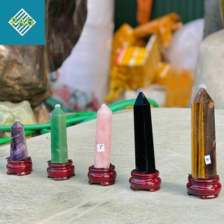 Trụ đá thanh tẩy, trụ đá phong thủy giúp hỗ trợ thiền định, thanh tẩy năng lượng
