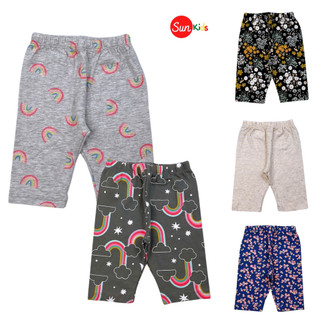 Quần legging bé gái, quần legging cho bé chất cotton mềm mát, size 1-8 tuổi - SUNKIDS