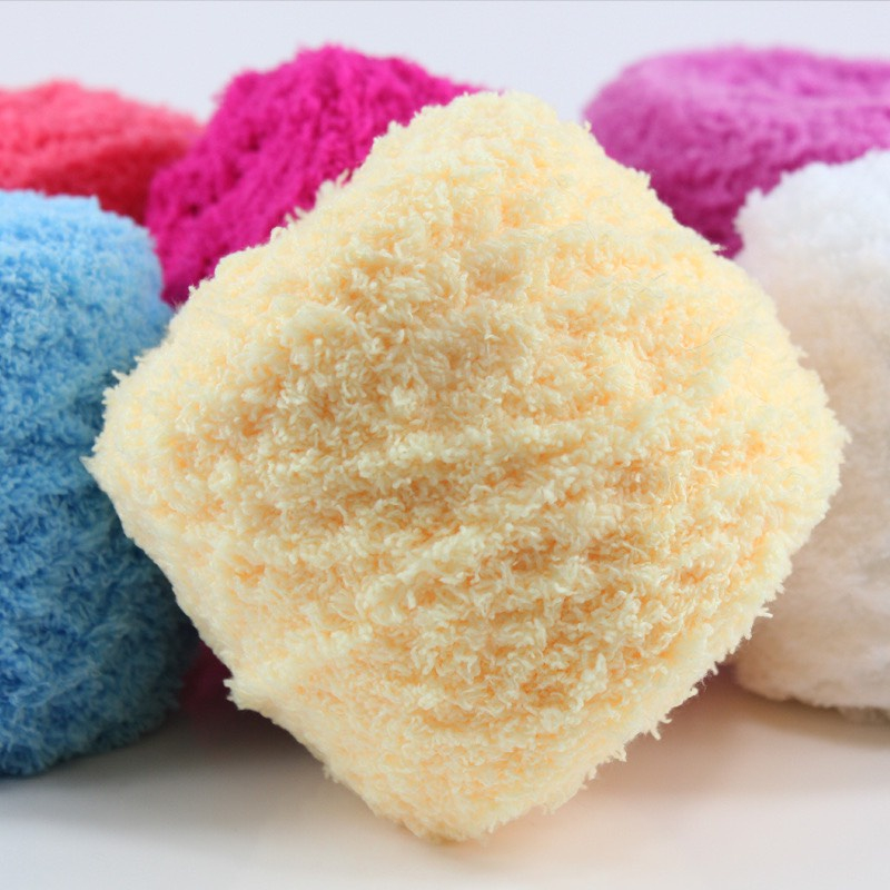 Len Bông Xù - Cuộn 100gr