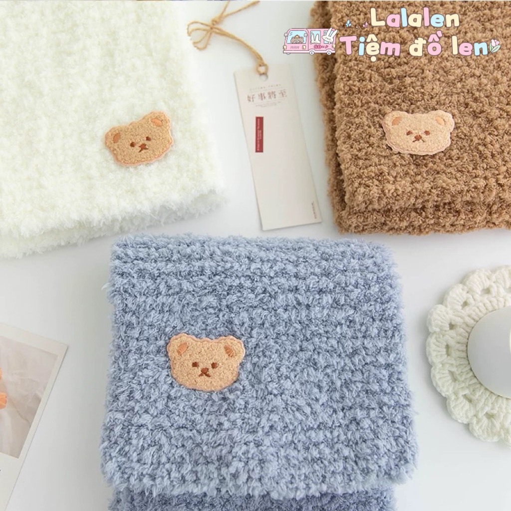 Len Bông Xù - Cuộn 100gr