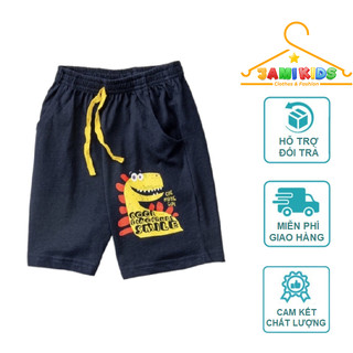  Quần thun bé trai JAMIKIDS cotton mềm mát size nhí