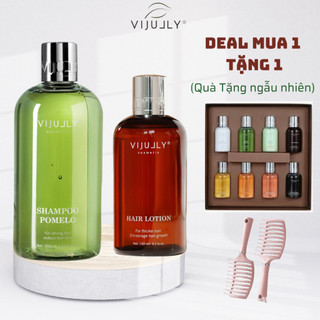[Chính hãng] Dầu gội Pomelo Vi Jully Cosmetic giảm rụng tóc 350 ml , Tinh dầu bưởi kích tóc mọc nhanh, dưỡng dài 150ml