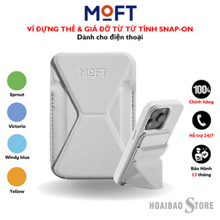Ví đựng thẻ & giá đỡ từ tính moft snap-on cho smartphone tiện lợi linh hoạt thân thiện môi trường