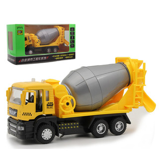 Xe ô tô chở bê tông mini có âm thanh và đèn đồ chơi trẻ em tỉ lệ 1:50