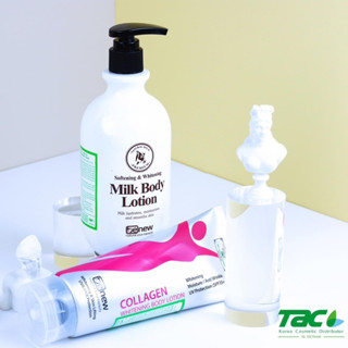 Combo Kem Dưỡng Thể Trắng Da Toàn Thân Body Collagen Benew Hàn quốc 200ml/Hộp