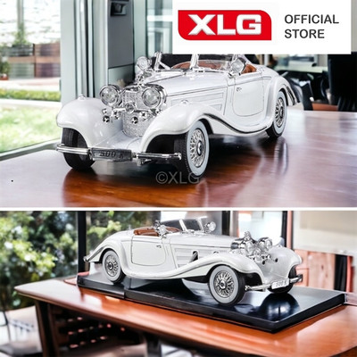 Mô hình xe cổ Mercedes Benz 500K 1:24 bằng hợp kim cao cấp