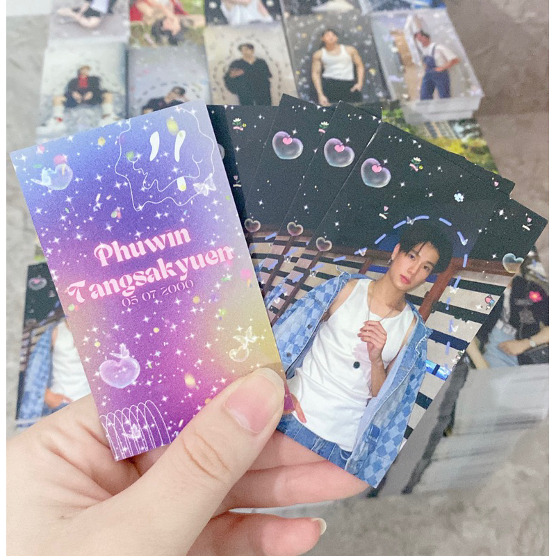 10c card Phuwin cùng mẫu