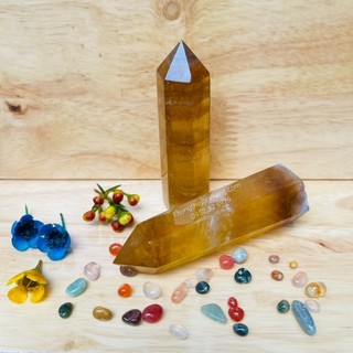 Trụ mini Fluorite Gold tự nhiên