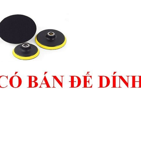 GIẤY CHÀ NHÁM NỈ DÍNH ĐẾ TRÒN 4INCHES 10CM