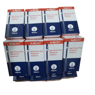 Hộp 48 cây bút bi aihao xanh