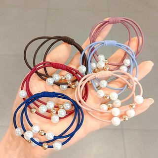 Dây Thun Cột Tóc Mẫu Trân Châu SD2  - Chun Buộc Tóc - Thun Buộc Tóc