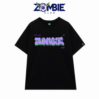 Áo thun Zombie Club x PAMIN Graffiti vải thun cotton cao cấp định lượng 250gsm ZB011