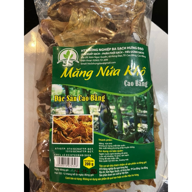 MĂNG NỨA KHÔ CAO BẰNG