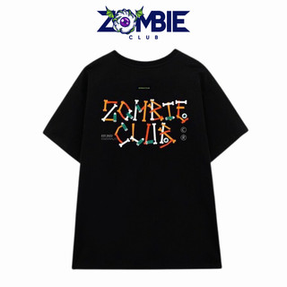 Áo thun Zombie Club x PAMIN Apocalypse vải thun cotton cao cấp định lượng 250gsm ZB016