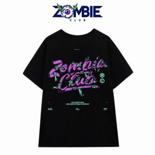 Áo thun Zombie Club x PAMIN Ribbon vải thun cotton cao cấp định lượng 250gsm ZB017