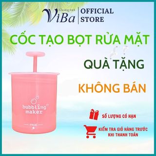 Cốc tạo bọt sữa rửa mặt, tạo bọt bông mịn sạch sâu tiện dụng kiểu dáng nhỏ gọn