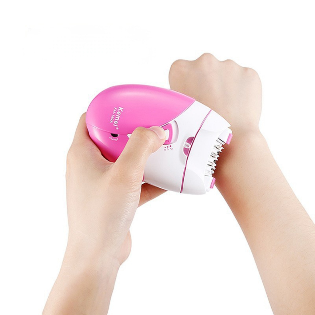  Máy tẩy lông Kemei KM-189A wax lông điện tẩy lông nách chân tay - Chính hãng 