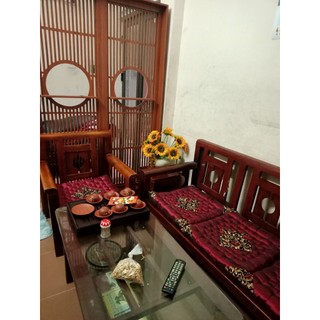Đệm ngồi bệt thảm trải ghế sofa 50x50x5 cm