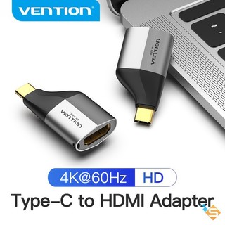 Đầu chuyển đổi VENTION USB C Type C sang HDMI hỗ trợ 4K 60Hz tương thích cho Huawei Samsung NoteBook
