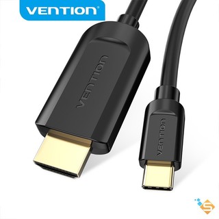 Cáp VENTION  Chuyển Đổi USB Type-C sang HDMI 3D Chuẩn 4K @60Hz 2K UHD Dài 1M 1.5M 2M