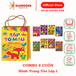 Sách bé tập tô màu mẫu giáo