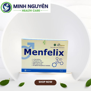 Menfelix hỗ trợ sức khoẻ nam giới, hộp 30 gói