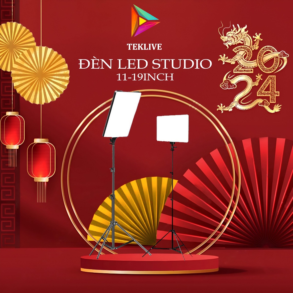 Bộ Đèn Led Studio, Đèn chữ nhật hắt sáng 85W 300W chụp ảnh sản phẩm quay video Livestream tiktok bán hàng chuyên nghiệp