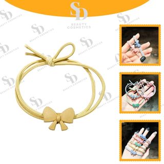 Dây thun cột tóc mẫu dây nơ sd4 - chun buộc tóc - thun buộc tóc